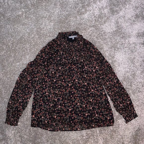 Daniel Rainn Womens Floral Blouse - Picture 3 of 6